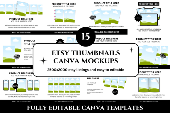 15 Etsy Thumbnails Mockup: A Closer Look at What Works for Shop Owners and Designers