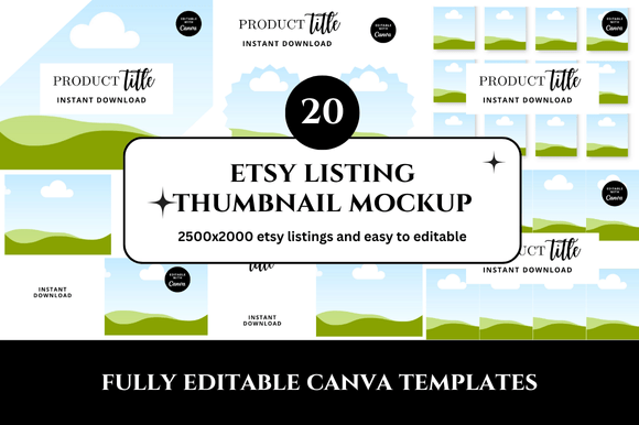20 Etsy Thumbnail Mockup Ideas and Uses