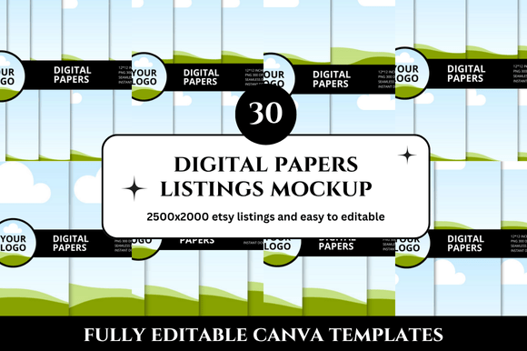 30 Digital Papers Etsy Listings Mockup: A Practical Guide for Creators and Sellers