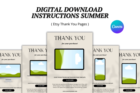 5 Etsy Thank You Pages Canva Template – A Practical Overview for Shop Owners