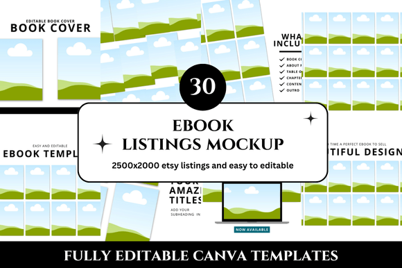 Choosing the Right 30 Ebook Etsy Listings Mockup Pack for Your Shop