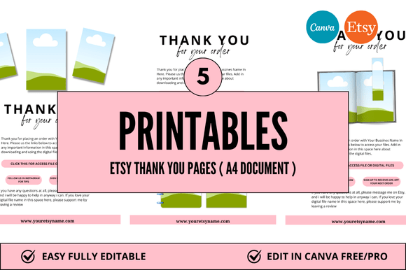Designing Stunning Printables for Etsy & Canva