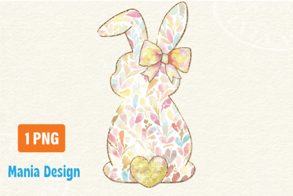 Easter Bunny Bow Coquette Ear PNG Guide