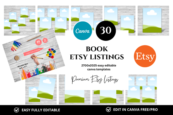 Evaluating the 30 Book Premium Etsy Listings Mockup Bundle for Sellers and Creators