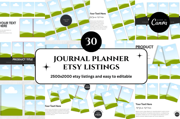 Evaluating the 30 Planner Journal Etsy Listings Mockup Set for Your Shop