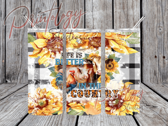 Life Is Better in the Country 20oz Wrap – How to Choose, Apply, and Enjoy a Perfect Custom Cup Wrap