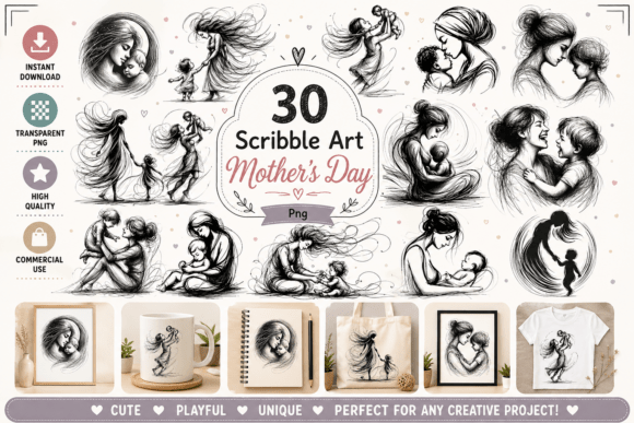 Scribble Art Mother s Day Clipart: A Practical Guide to Choosing and Using It Well