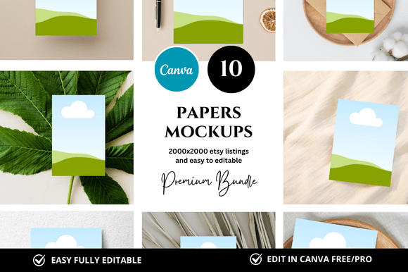 Showcase Your Digital Products Perfectly with a 10 Device Etsy Mockup