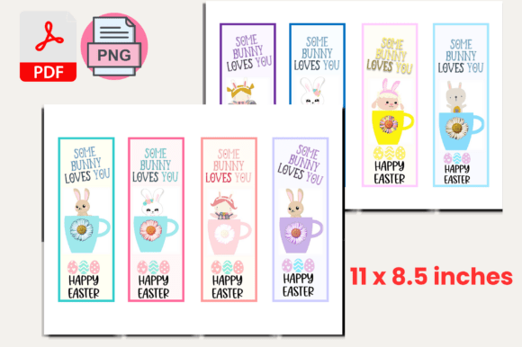 The Happy Easter Bookmark Set Ready to Print: Bringing Festive Reading to Life