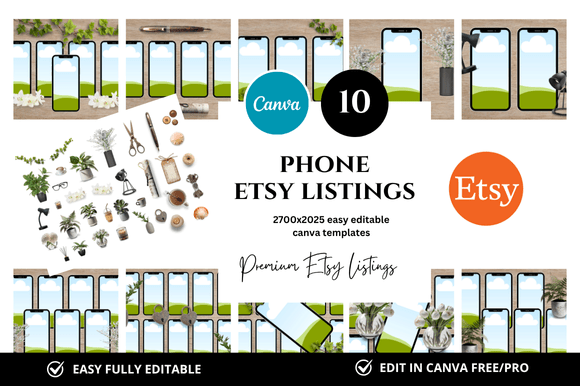 The Ultimate Guide to Premium Phone Mockups on Etsy: Elevate Your Listings with 10 Stunning Templates