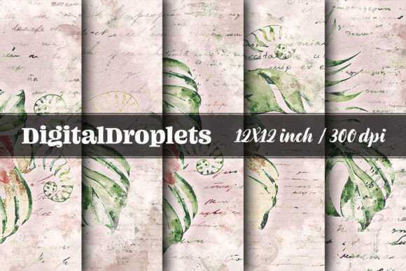 Watercolor Tropicals Vol.1: Creative Assets for Modern Projects