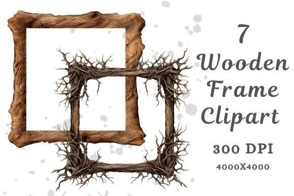 Wooden Frame Clipart: A Practical Evaluation for Design Projects